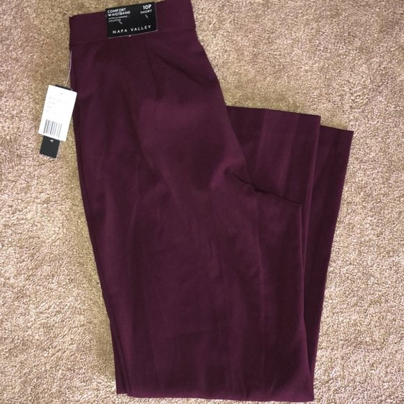 🥀NAPA VALLEY🥀COMFORT WAIST STRAIGHT LEG TROUSERS - Picture 4 of 6